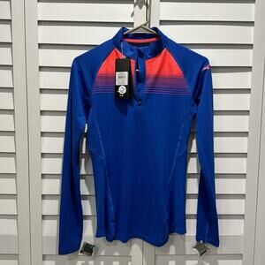 Mizuno NWT BT Base Layer HZ Women’s Dazzling Blue Top.